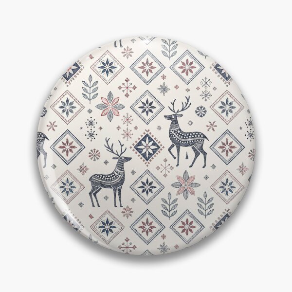 Item preview, Nordic Folk Stitch Borders | Scandinavian Folk Design designed and sold by Shuga-Design.