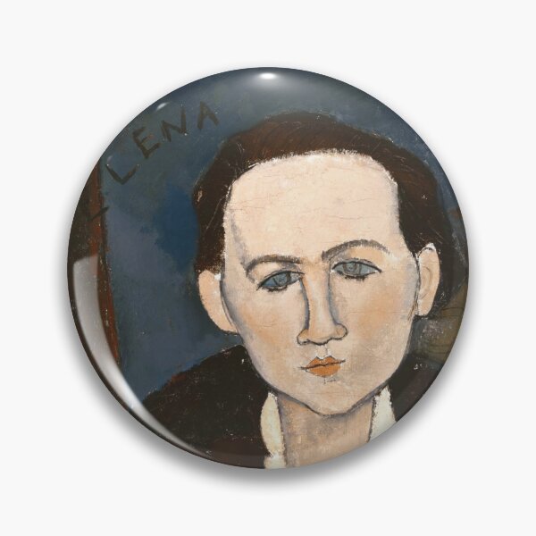 Item preview, Elena Povolozky by Amedeo Modigliani: Modernist Portrait Fine Art Print designed and sold by artofuniverse.