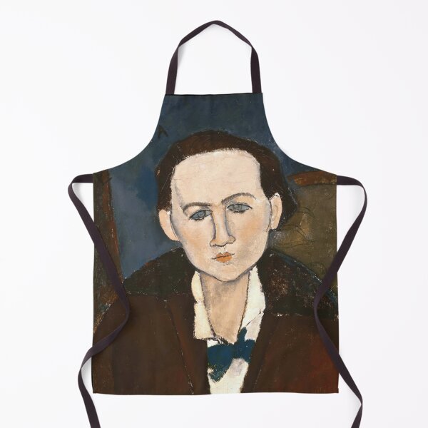 Item preview, Elena Povolozky by Amedeo Modigliani: Modernist Portrait Fine Art Print designed and sold by artofuniverse.