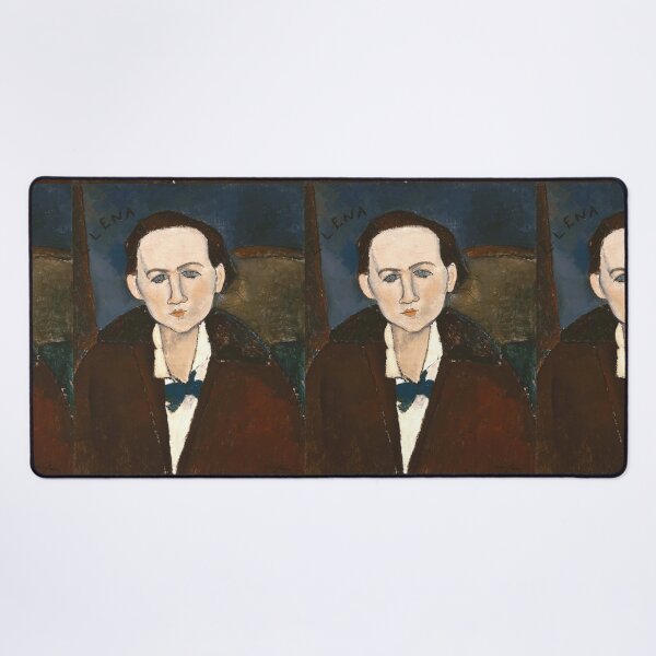 Item preview, Elena Povolozky by Amedeo Modigliani: Modernist Portrait Fine Art Print designed and sold by artofuniverse.