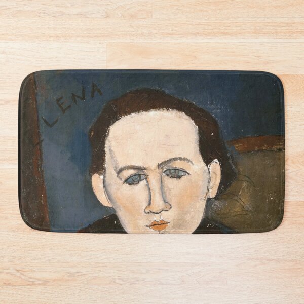 Item preview, Elena Povolozky by Amedeo Modigliani: Modernist Portrait Fine Art Print designed and sold by artofuniverse.