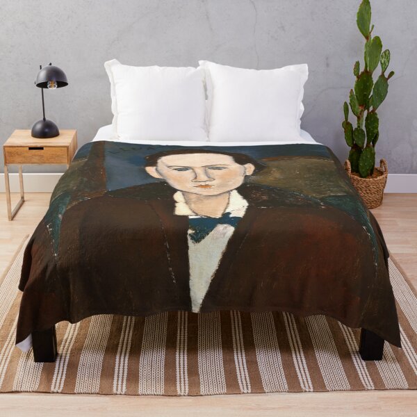 Item preview, Elena Povolozky by Amedeo Modigliani: Modernist Portrait Fine Art Print designed and sold by artofuniverse.