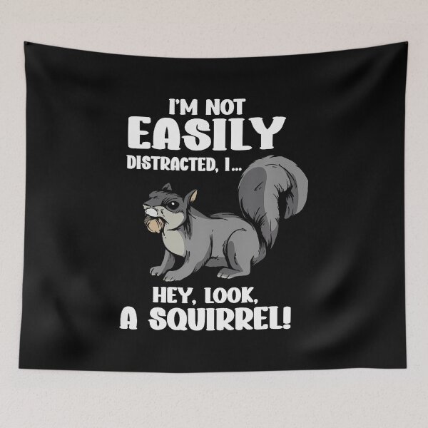 Item preview, Ich Bin Nicht Leicht Abzulenken Hey Ein Squirrel German Language designed and sold by scottsurswab.