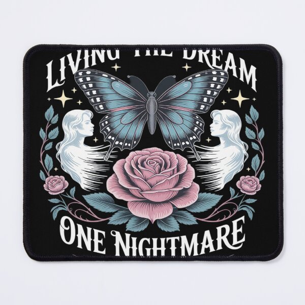 Item preview, Living The Dream One Nightmare at The Time Halloween designed and sold by FluoroWave.