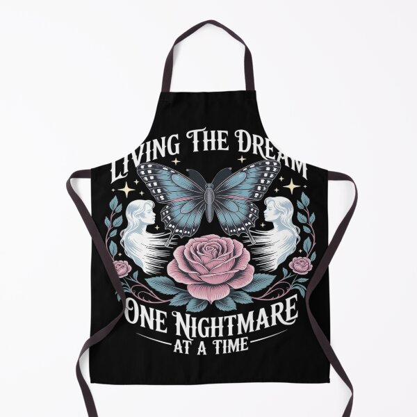 Item preview, Living The Dream One Nightmare at The Time Halloween designed and sold by FluoroWave.