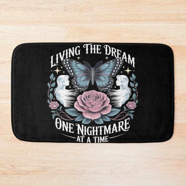 Item preview, Living The Dream One Nightmare at The Time Halloween designed and sold by FluoroWave.