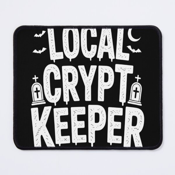 Item preview, Local Crypt Keeper Distressed Halloween Shirt Vintage designed and sold by FluoroWave.