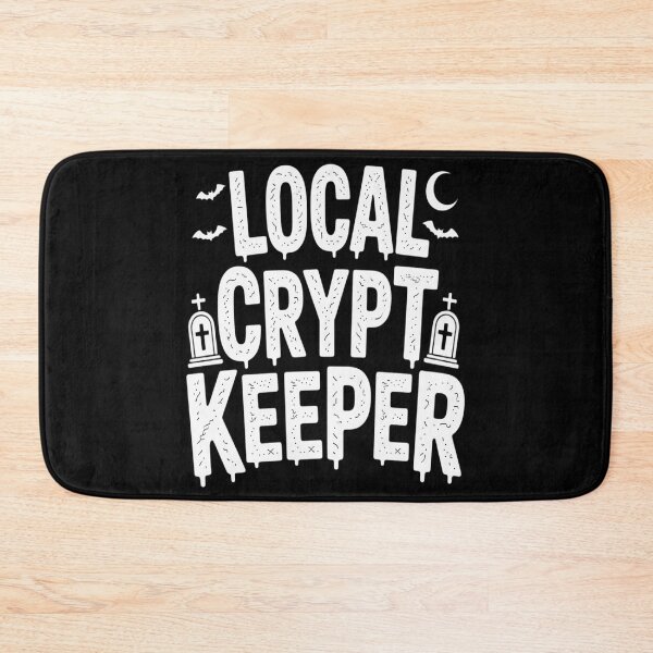 Item preview, Local Crypt Keeper Distressed Halloween Shirt Vintage designed and sold by FluoroWave.