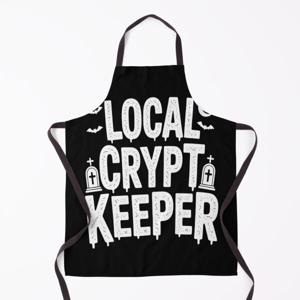 Item preview, Local Crypt Keeper Distressed Halloween Shirt Vintage designed and sold by FluoroWave.