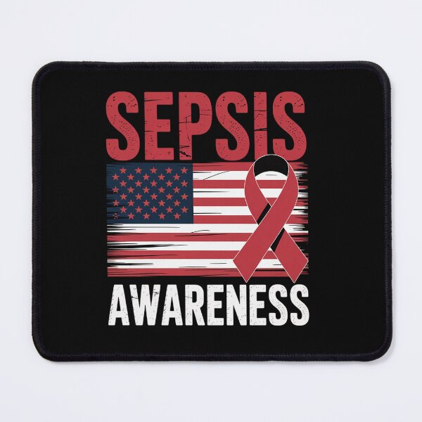 Item preview, American Flag Shirt - Sepsis Awareness designed and sold by Moxizz.