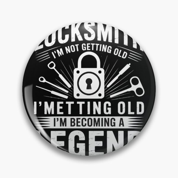 Item preview, Locksmith I'm Not Getting Old - Locksmithing Lock Picker designed and sold by FluoroWave.