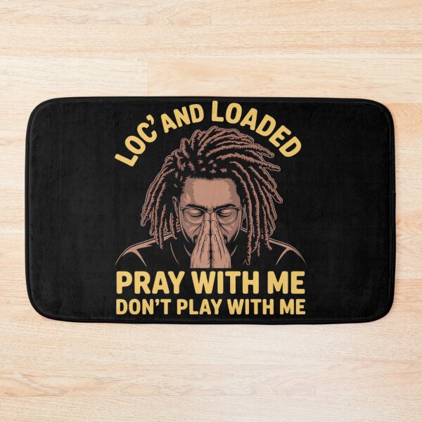 Item preview, Loc'd and Loaded Pray with Me Don't Play with Me designed and sold by FluoroWave.