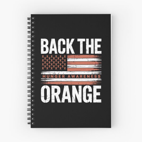 Item preview, Back The Orange Hunger Awareness Flag Orange Ribbon designed and sold by Moxizz.