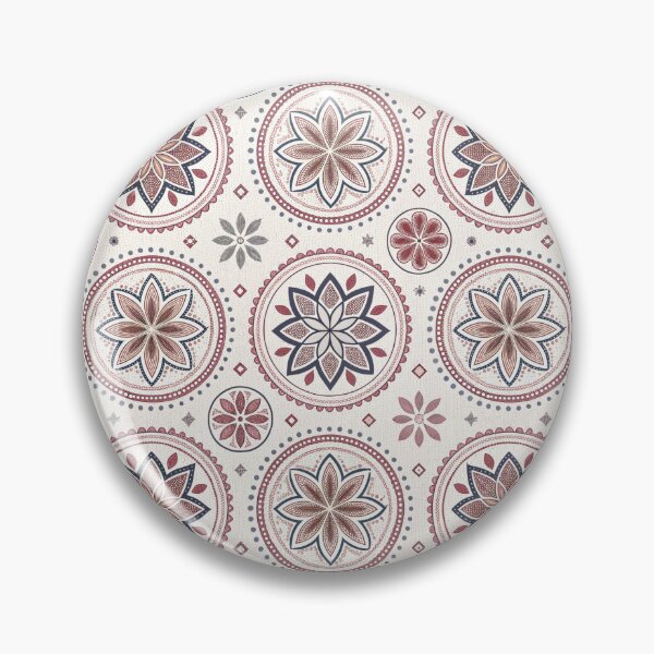 Item preview, Nordic Folk Rosette Borders | Scandinavian Folk Design designed and sold by Shuga-Design.