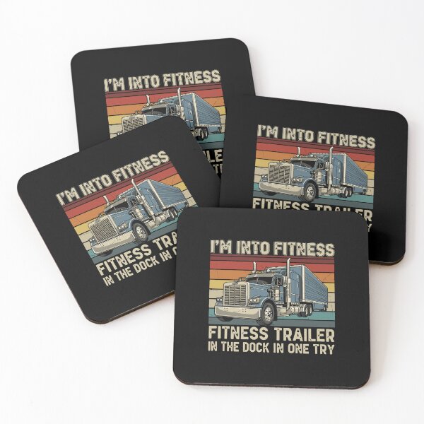 Item preview, Funny Trucker Fitness Trailer In One Try designed and sold by PopStars1993.