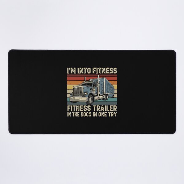 Item preview, Funny Trucker Fitness Trailer In One Try designed and sold by PopStars1993.
