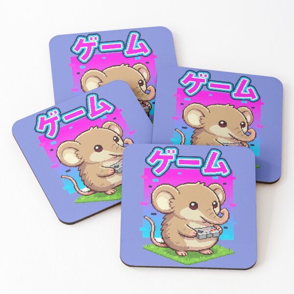 Item preview, 90's game style cute baby elephant shrew in pixel world! designed and sold by Virtual-Studio-Geebaki.
