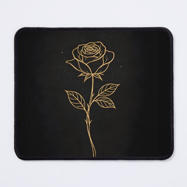 Item preview, Gold Rose on Black – Minimal Luxury Botanical Phone Case designed and sold by ChubbyGoong.