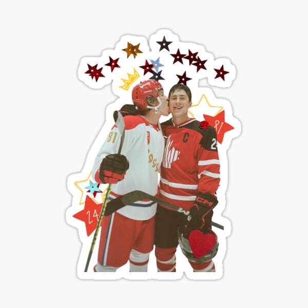heated rivalry ilya rozanov and shane hollander hudcon Sticker