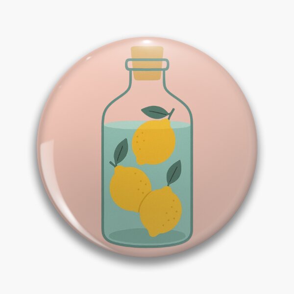 Item preview, Lemon Bottle – Peach Pastel Summer Aesthetic designed and sold by Aloloco.
