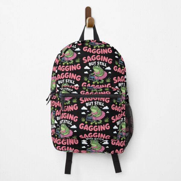 Item preview, Sagging But Still Gagging Frog Funny Cringe Meme Women Men designed and sold by scottsurswab.