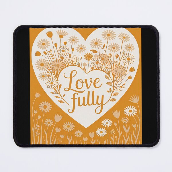 Item preview, Love Fully Heart Shaped Daisy Frame designed and sold by FluoroWave.