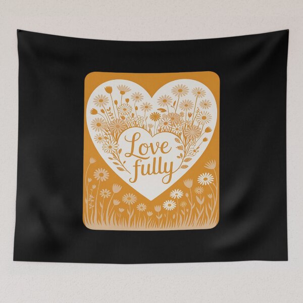 Item preview, Love Fully Heart Shaped Daisy Frame designed and sold by FluoroWave.