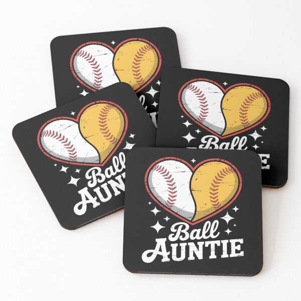 Item preview, Ball Auntie Softball Baseball Aunt designed and sold by Moxizz.