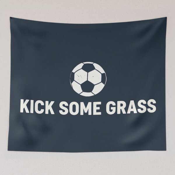 Item preview, Football Soccer Kick Some Grass designed and sold by HowToCanadian.