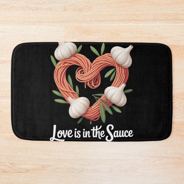 Item preview, Love is in The Sauce Heart designed and sold by FluoroWave.