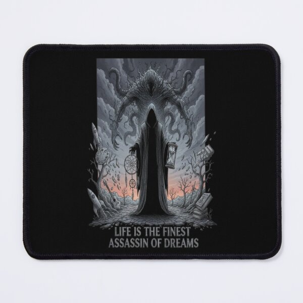 Item preview, Life is the Finest Assassin of Dreams Dark Surrealism Art designed and sold by Stefanrajzer.