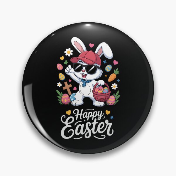Item preview, Happy Easter Dabbing Bunny Rabbit Easter Day designed and sold by IdunayaStore.