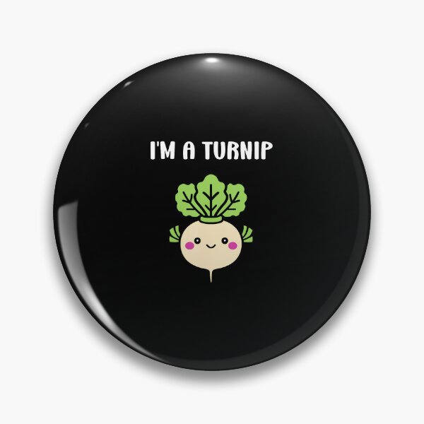 Item preview, Funny Vegetable Turnips Food Minimalist Simple I'M A Turnip designed and sold by RylynKaub86.