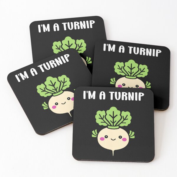 Item preview, Funny Vegetable Turnips Food Minimalist Simple I'M A Turnip designed and sold by RylynKaub86.