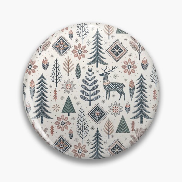 Item preview, Nordic Folk Borders Mix | Cozy Scandinavian Folk designed and sold by Shuga-Design.