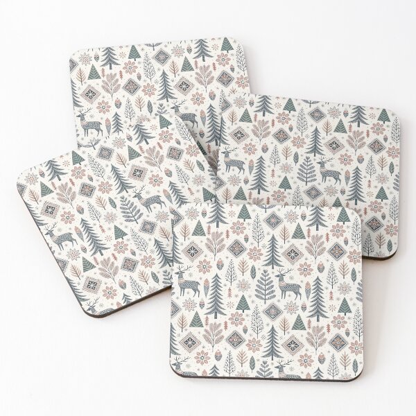 Item preview, Nordic Folk Borders Mix | Cozy Scandinavian Folk designed and sold by Shuga-Design.