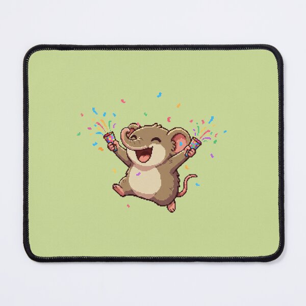 Item preview, Happy Cute Baby Elephant Shrew in the Pixel World! designed and sold by Virtual-Studio-Geebaki.