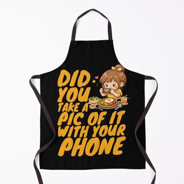 Item preview, Funny Foodie Quote - Did You Take A Pic Of It With Your Phone Anime designed and sold by Mr Lee.