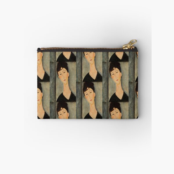 Item preview, Figure of a Woman by Amedeo Modigliani: Modernist École de Paris Portrait Poster designed and sold by artofuniverse.