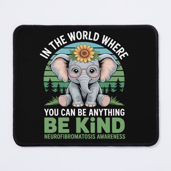 Item preview, Be Kind Neurofibromatosis Awareness Elephant designed and sold by Moxizz.
