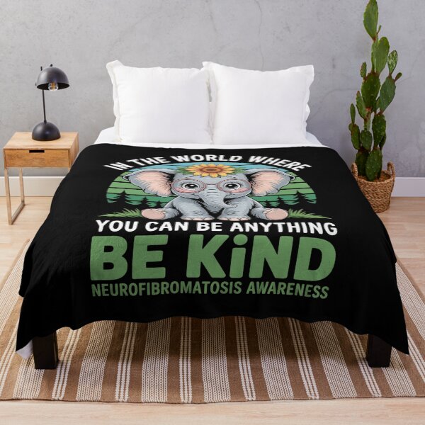 Item preview, Be Kind Neurofibromatosis Awareness Elephant designed and sold by Moxizz.