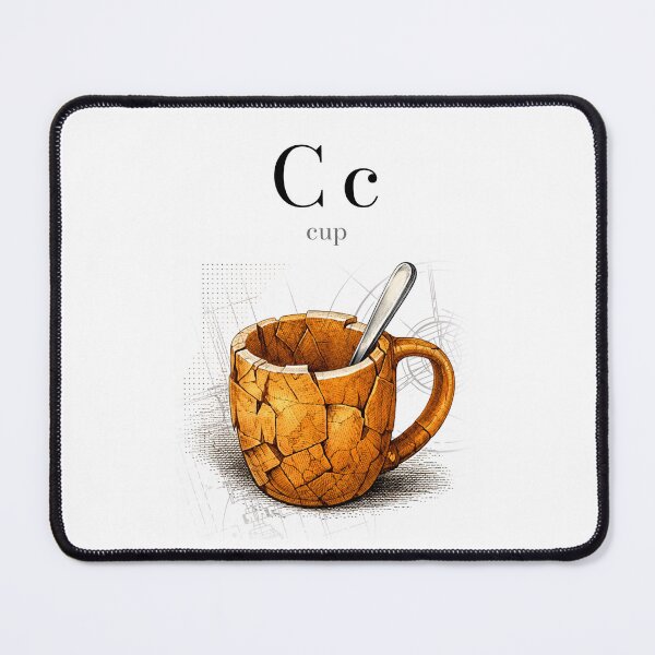 Item preview, My First Alphabet - C designed and sold by GalluzziART.