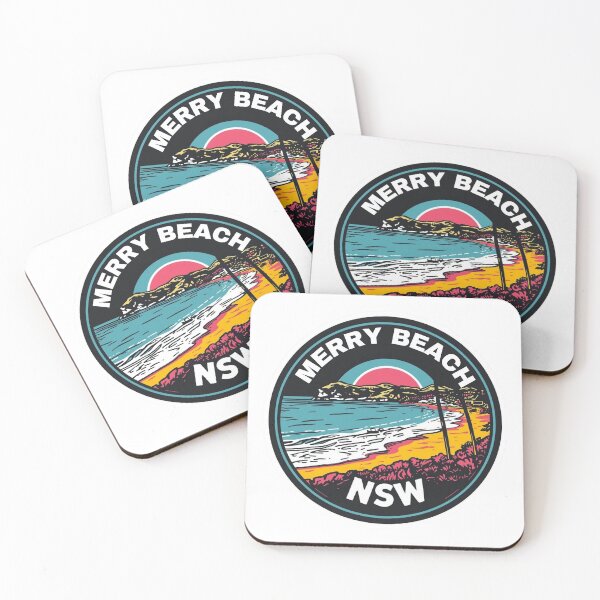 Item preview, Merry Beach, Nueva Gales del Sur designed and sold by PamLeeDesign.