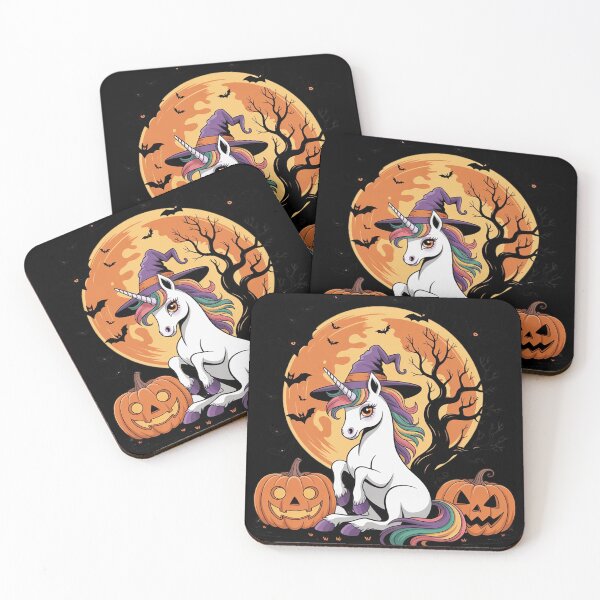 Item preview, Magical Unicorn Halloween Pumpkin Glow Fantasy Lantern Art designed and sold by Voidbinder.