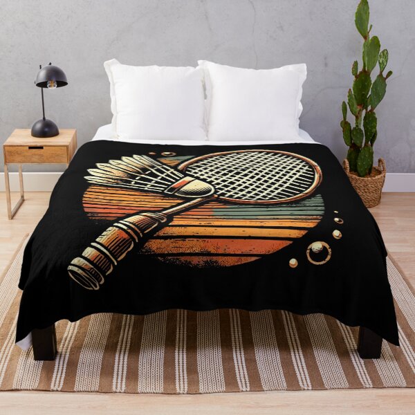Artikelvorschau, Retro Sunset Badminton Coach Federball entworfen und verkauft von RylynKaub86.