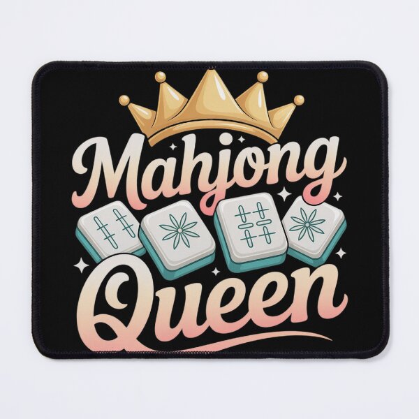 Item preview, Mahjong Queen Mahjong Happiness is Playing Mahjong designed and sold by Voidbinder.