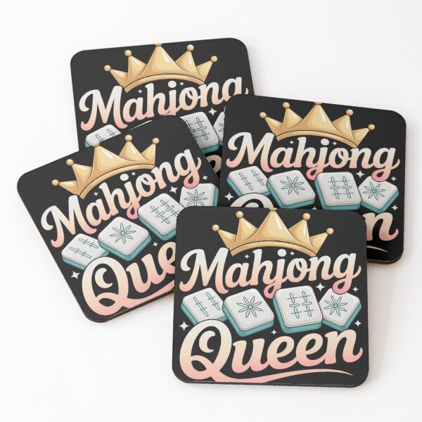 Item preview, Mahjong Queen Mahjong Happiness is Playing Mahjong designed and sold by Voidbinder.