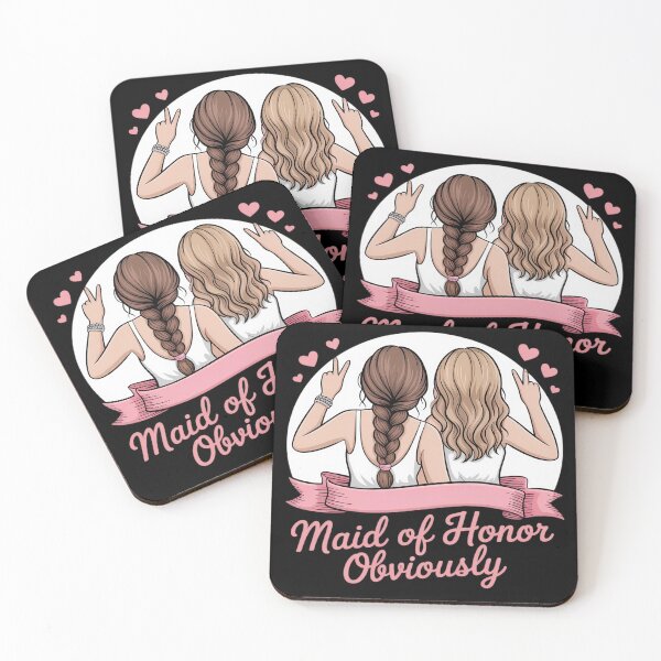 Item preview, Maid of Honor Obviously Wedding Party Bridesmaid designed and sold by Voidbinder.