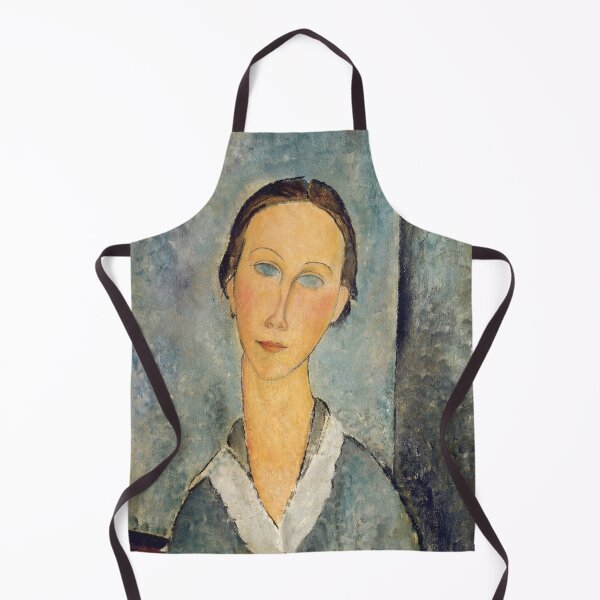 Item preview, Girl in a Sailors Blouse by Amedeo Modigliani: École de Paris Portrait Print designed and sold by artofuniverse.