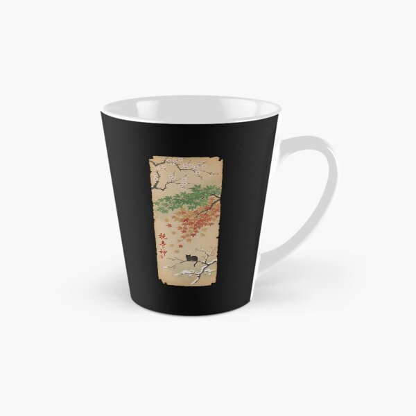 Item preview, Vintage Japan Art - Japanese Theme Retro Print Black Cat  designed and sold by SWEET-TINAPAY.
